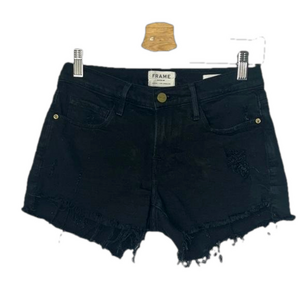 Frame Le Cutoff Denim Shorts